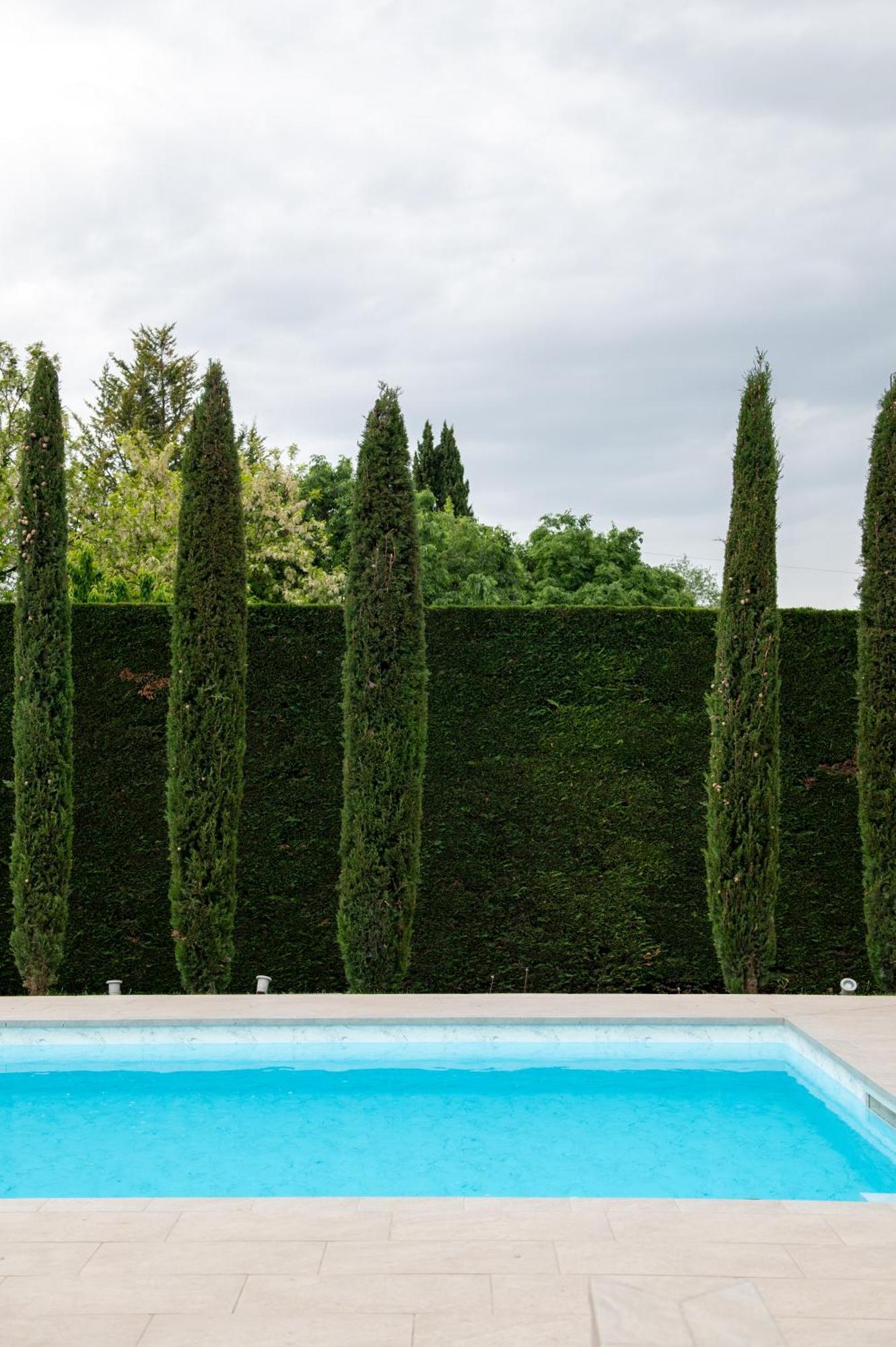 Villa Carini With 3000 Mq Garden & Heated Pool Castelnuovo del Garda Esterno foto