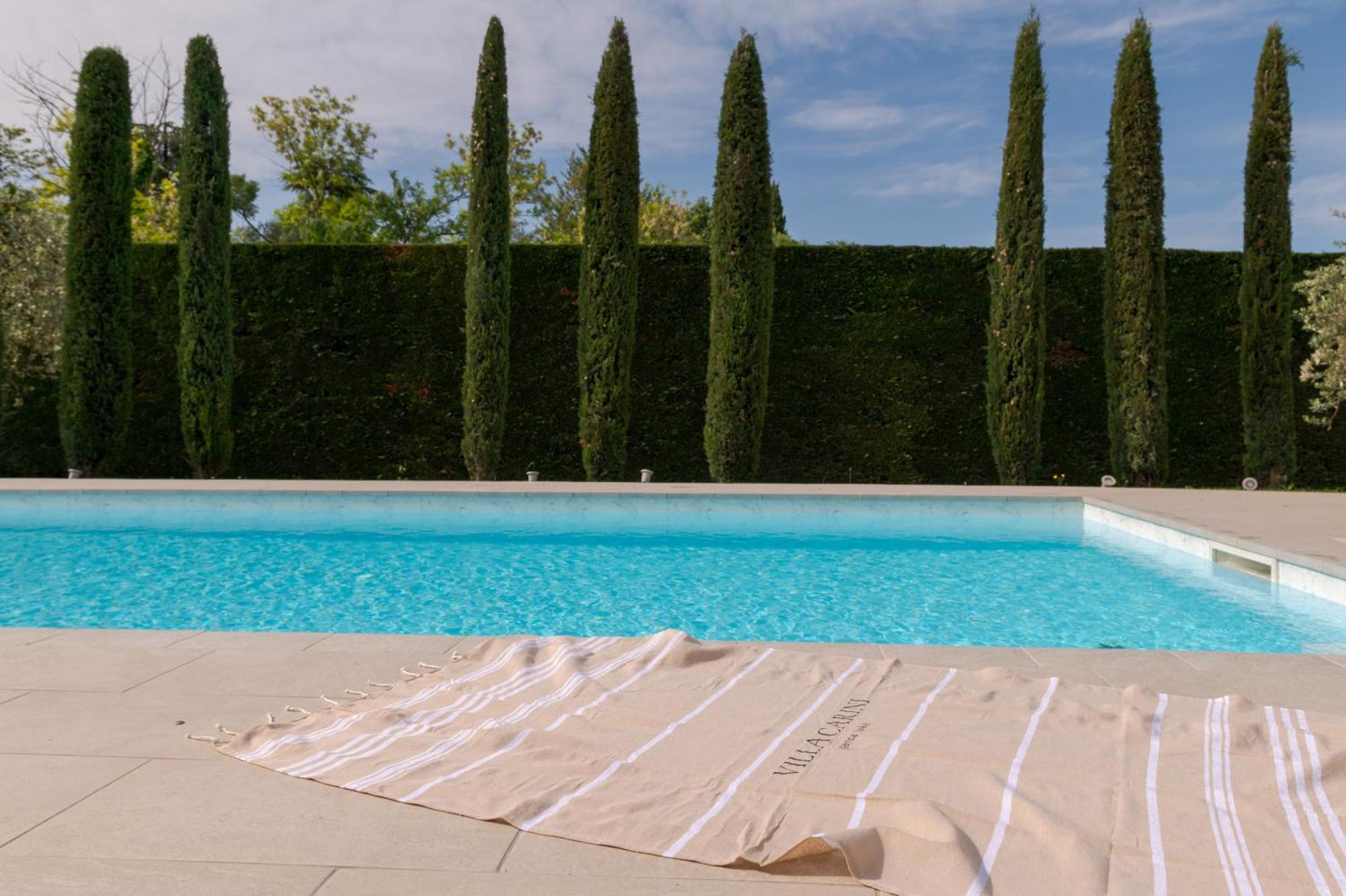 Villa Carini With 3000 Mq Garden & Heated Pool Castelnuovo del Garda Esterno foto