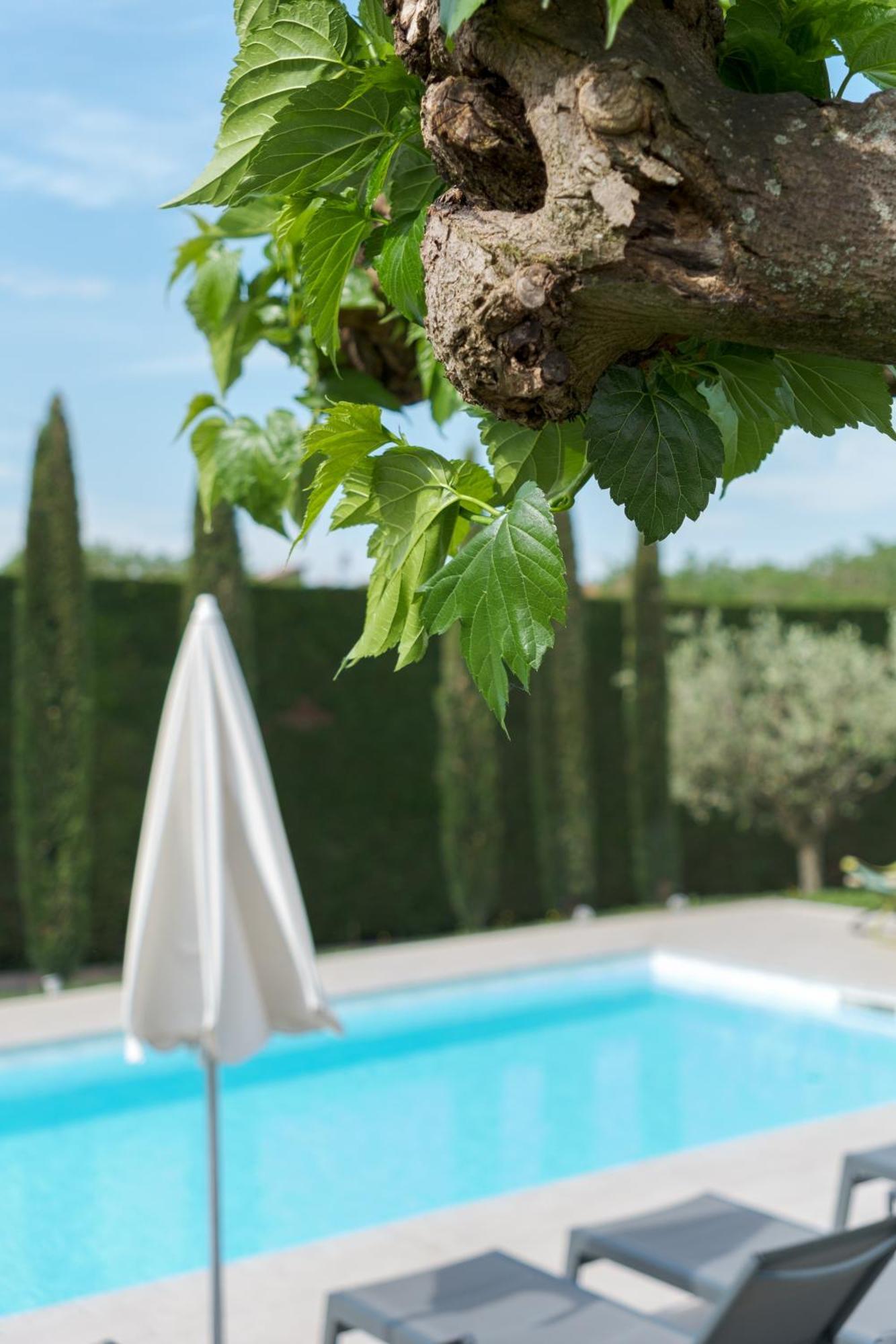 Villa Carini With 3000 Mq Garden & Heated Pool Castelnuovo del Garda Esterno foto